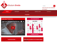 Tablet Screenshot of bisdomvanbreda.nl